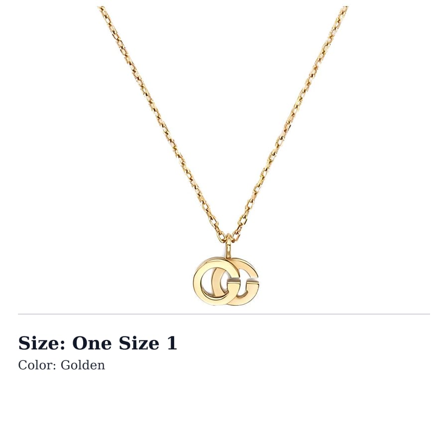 18K yellow gold Gg Running necklace