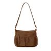 Lightweight Shoulder Bag Multi-Layer Large Capacity Commuter Crossbody Bag Nylon Bag