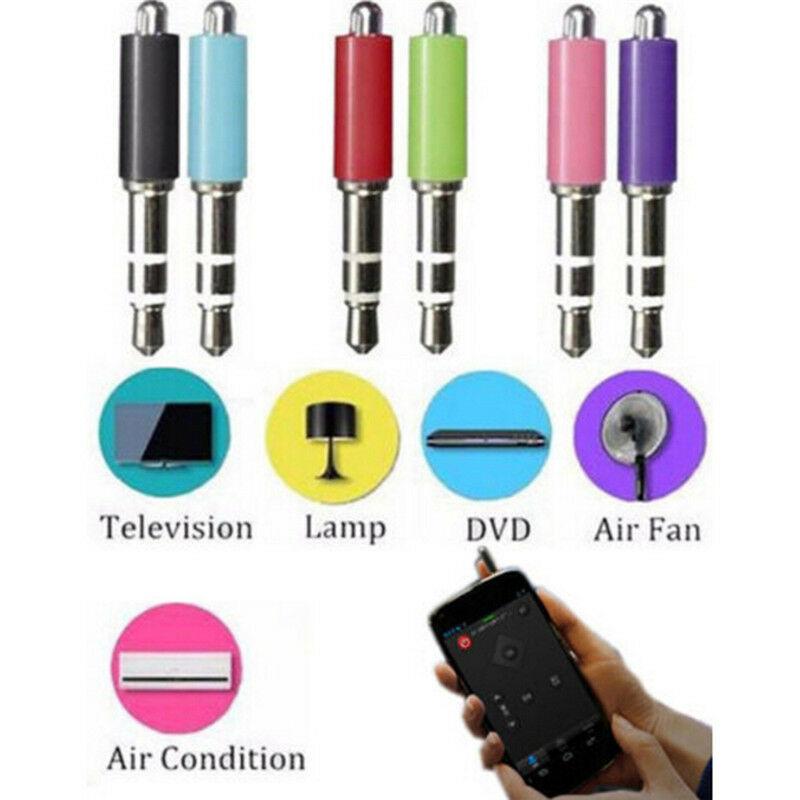

1 Pc 3.5mm Jack Infrared Remote Control For Mobile Phone Smart IR Remote Control Plug For Ios IPhone For Samsung