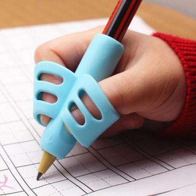 Two-Finger Pen Holder Baby Writing Tool Correction Pencil Set Stationery 3 Pieces Set Gift