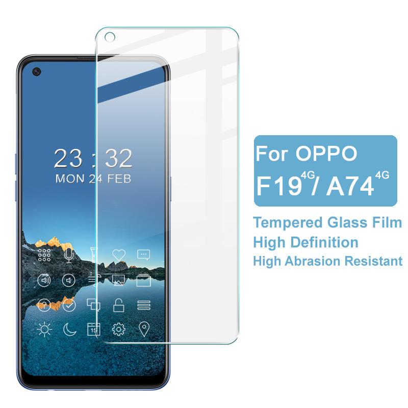 

IMAK H Series High Transparency Tempered Glass Screen Protector Film Shield for Oppo F19 4G/A74 4G As Shown A