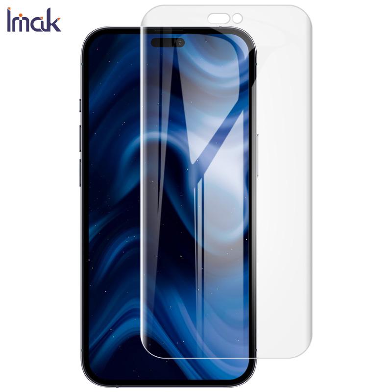 Für iPhone 16 Pro Max Plus Glas IMAK Hydrogel Folie 4. Generation Vollständiger Displayschutz