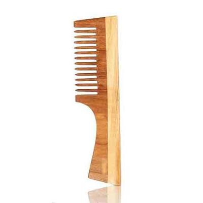 RSINC Handle Neem Wood Comb Handmade | Reduce Hairfall and Dandruff | For Unisex B0D1C4XBX8