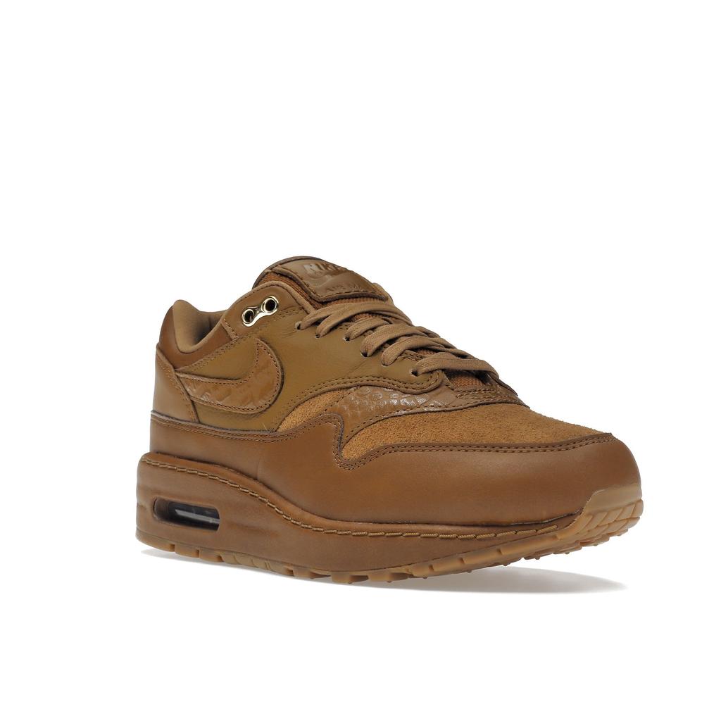 Nike Air Max 1 87 Ale Brown Women Sneakers Gum-Medium-Brown DV3888-200