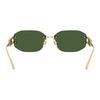 Versace Letter Logo Design Metal Irregular Shape Sunglasses Women Sunglasses Gold VE2274-100271