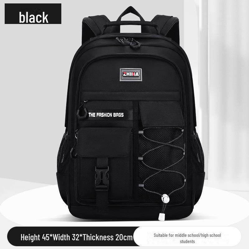 Trendy, Large-Capacity School Backpack for Teens – Stylish, Versatile, and Lightweight for Commuters