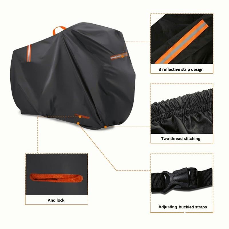 210D Heavy Bicycle Bike Cycle Cover Waterproof Rain Dust UV Protection