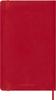 Moleskine 2026 Daily January Large Size W x 21cm Soft Scarlet DSF212DC3Y26 Planner, 12-Month Diary, Start, (13cm H), Cover, Red,
