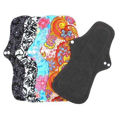 Extra-size Bamboo Cotton Menstrual Pad Reusable Washable Sanitary Panty Liner