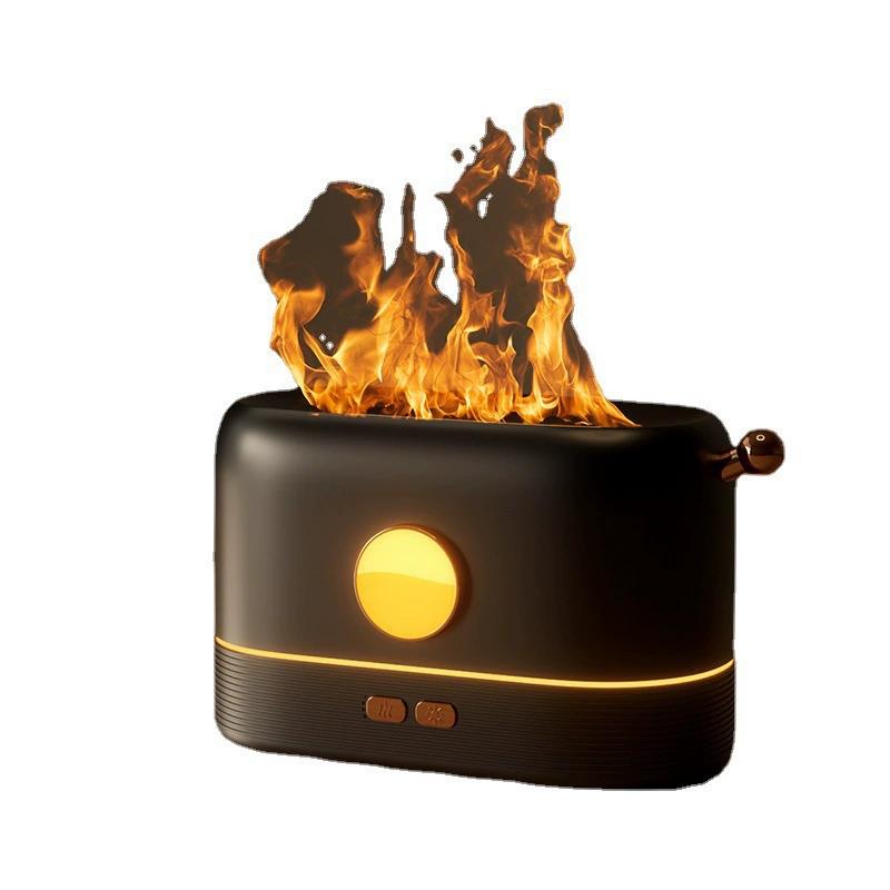 

Аромадиффузор Увлажнитель воздуха Ультразвуковой Генератор холодного тумана Освежитель воздуха Распылитель Светодиодная лампа-пламя для эфирных масел Диффузор Атомайзер