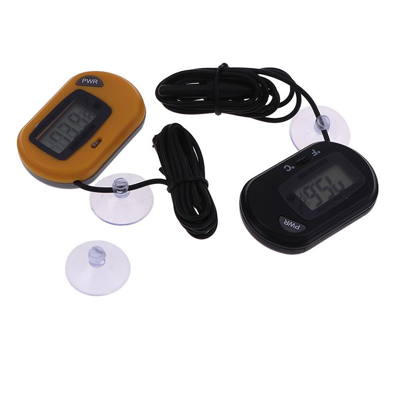 Lcd Digital Fish Tank Reptile Aquarium Water Meter Thermometer Temperature