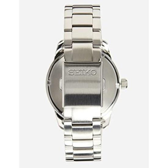 SEIKO wristwatch quartz SNE525P1 SOLAR blue silver mens overseas model