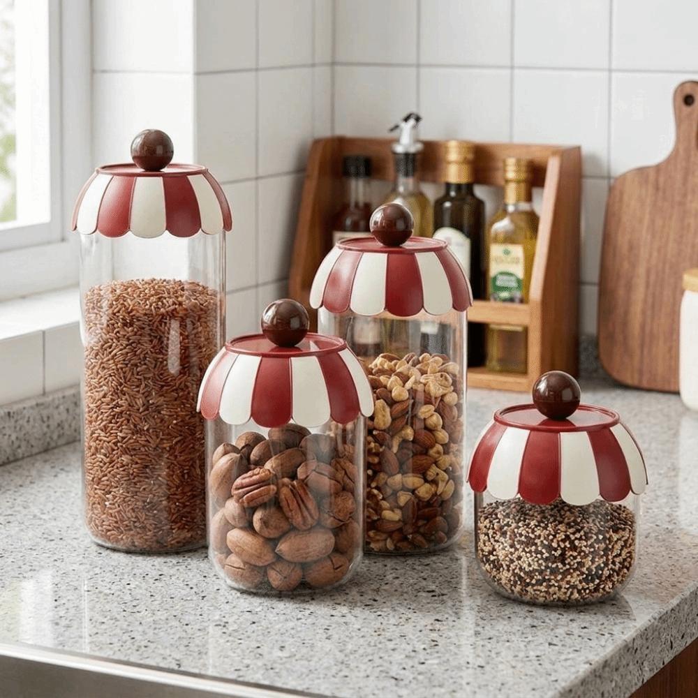 Sealed Grain Storage Box Transparent Pasta Storage Box Food Storage Container for Kitchen