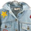 mickey & co. 90s Old Mickey Mouse Denim Jacket S Denim jacket trucker Women Used