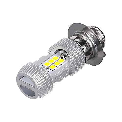 

HADUDU Сверхяркая светодиодная фара P15d-25-1, Светодиодная фара для мотоциклов, Переключение Hi/Lo, AV/DC9V-80V, 10W, Лампочка, Белый, Электромобиль