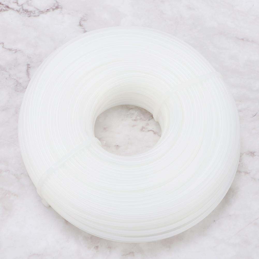 2.4mm Round Shape Lawn Mower String Line Rope Nylon Trimmer Cord Replacement Accessories