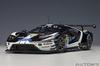 AUTOart 1/18 Scale Finished Model 81910 Ford GT 2019 #66 Le Mans 24 Hours LMGTE Pro Class Black/White