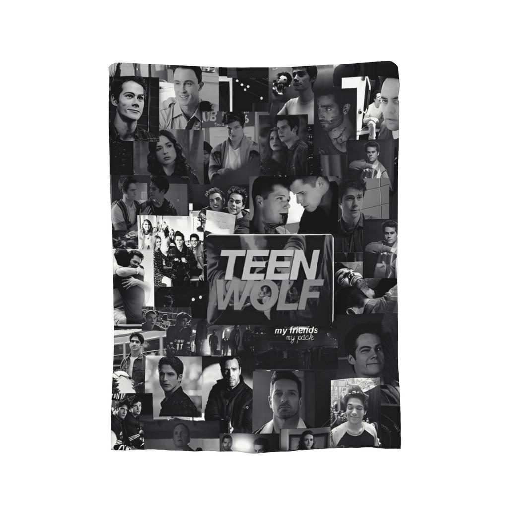 Teen Wolf  Blanket Coral Fleece Plush Movies Super Warm Throw Blanket for Airplane Travel Bedroom Quilt