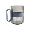 Light Luxury Minimalist Couple's Toothbrush Holder and Water Cup with Handle