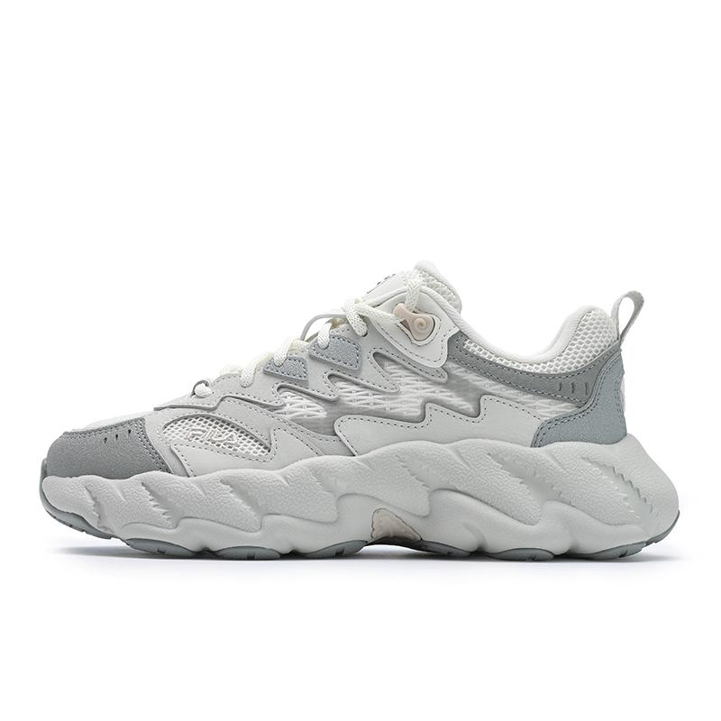 Fila Fern 2 Modern Series Fern Shoes 2 Comfortable Versatile Rebound Low-Top Casual Shoes Women Sneaker Gray F12W511113FCF