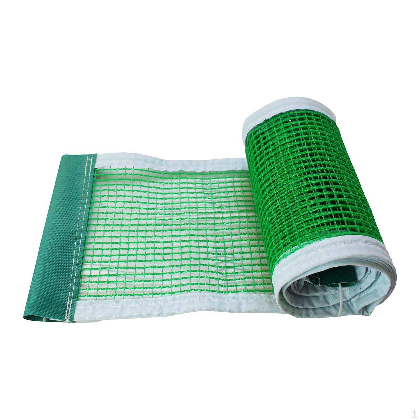 

Pong Net for Training And Meetings, Easy to Assemble, Equipment Games, Matches, Competitions in зелёный