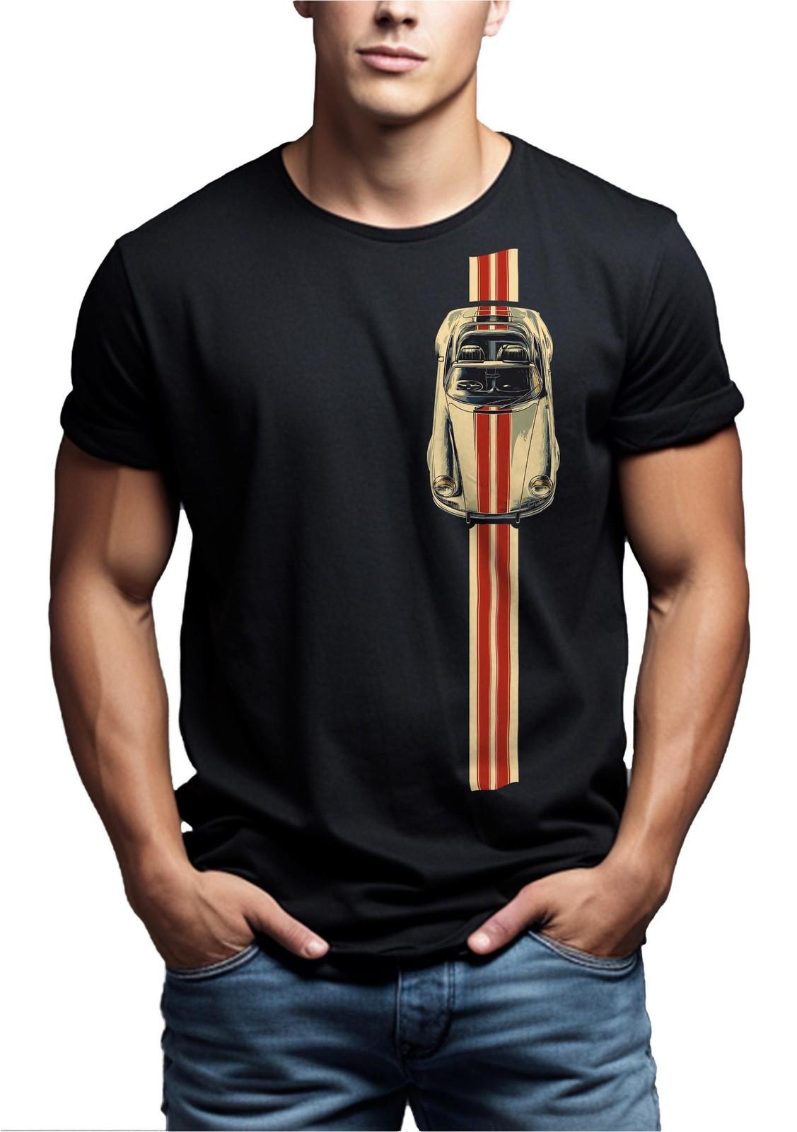 Motorsport Racing Car T Shirt Car Tuning Graphic Tee Sports Car Shirt S разноцветный
