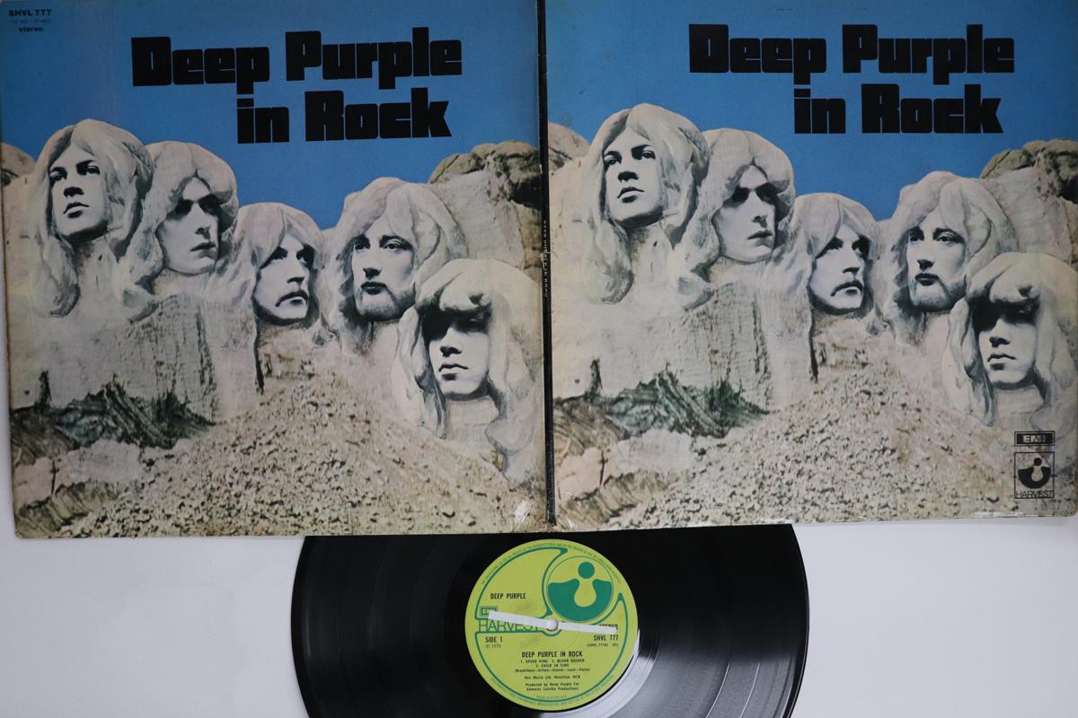 

LP Record DEEP PURPLE In Rock SHVL777 HARVEST 1971 UK Rock Used