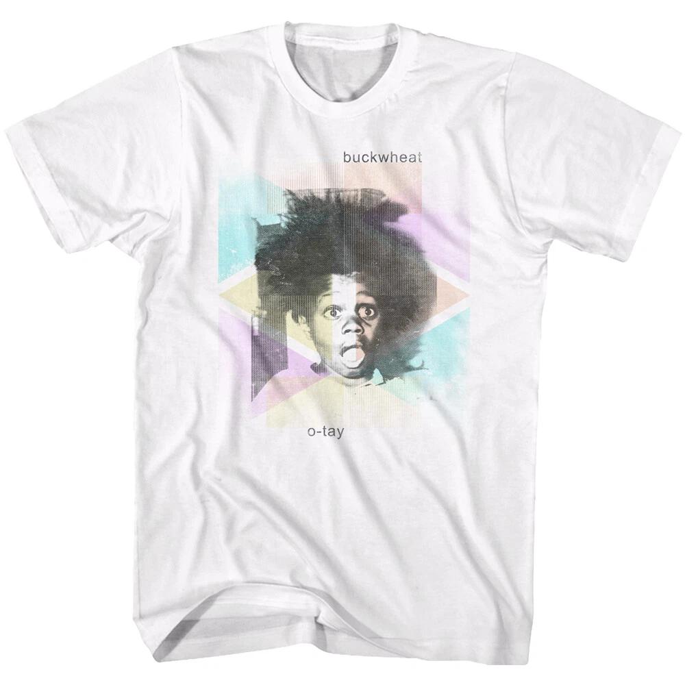 Little Rascals 1950 s TV Show Buckwheat Abstract O Tay Men s T Shirt M