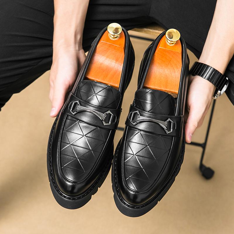 

Новые мужские классические оксфорды, деловая повседневная кожаная обувь, лоферы для вождения, свадебные туфли, мокасины в итальянском стиле
