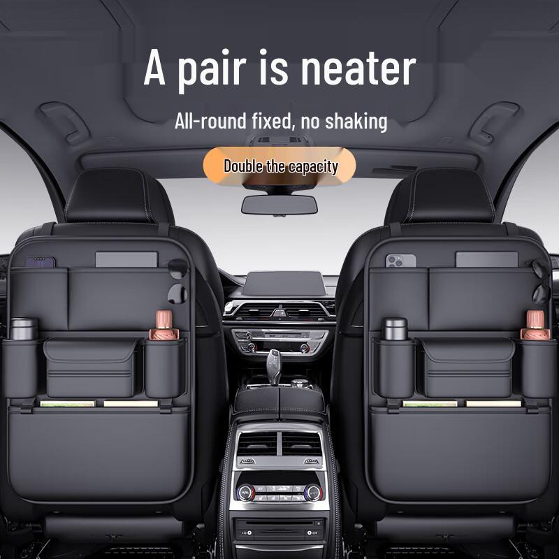 Multi-functional Car Seat Back Organizer