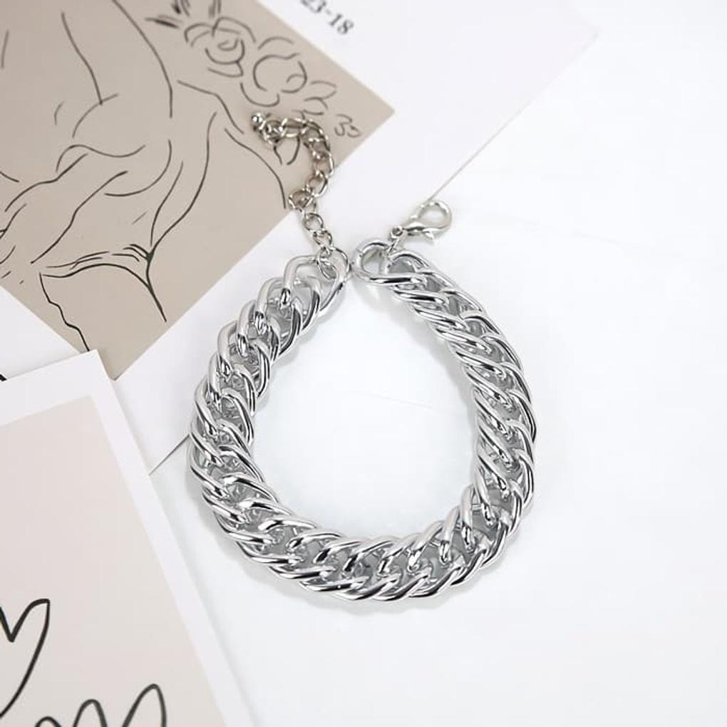 

Women s Silver 925 Bracelet Anklet Chain Daily Braided Twist Thick Silver
