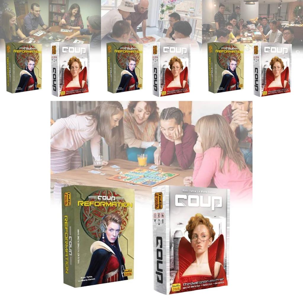 Avalon Coup The Resistance Quest Enhanced Entertainment Board Game Set