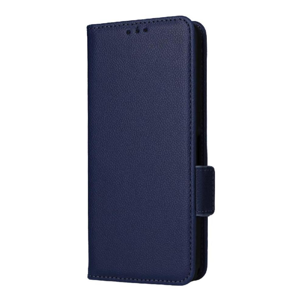 (Blue) Flip Case for Honor 400 Pro Magnetic Card Slots Holder Wallet Pu Leather Side Buckle