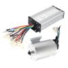 2000W 48V Brushless Motor Controller Throttle Pedals Refit Chain Spocket Conversion Kit
