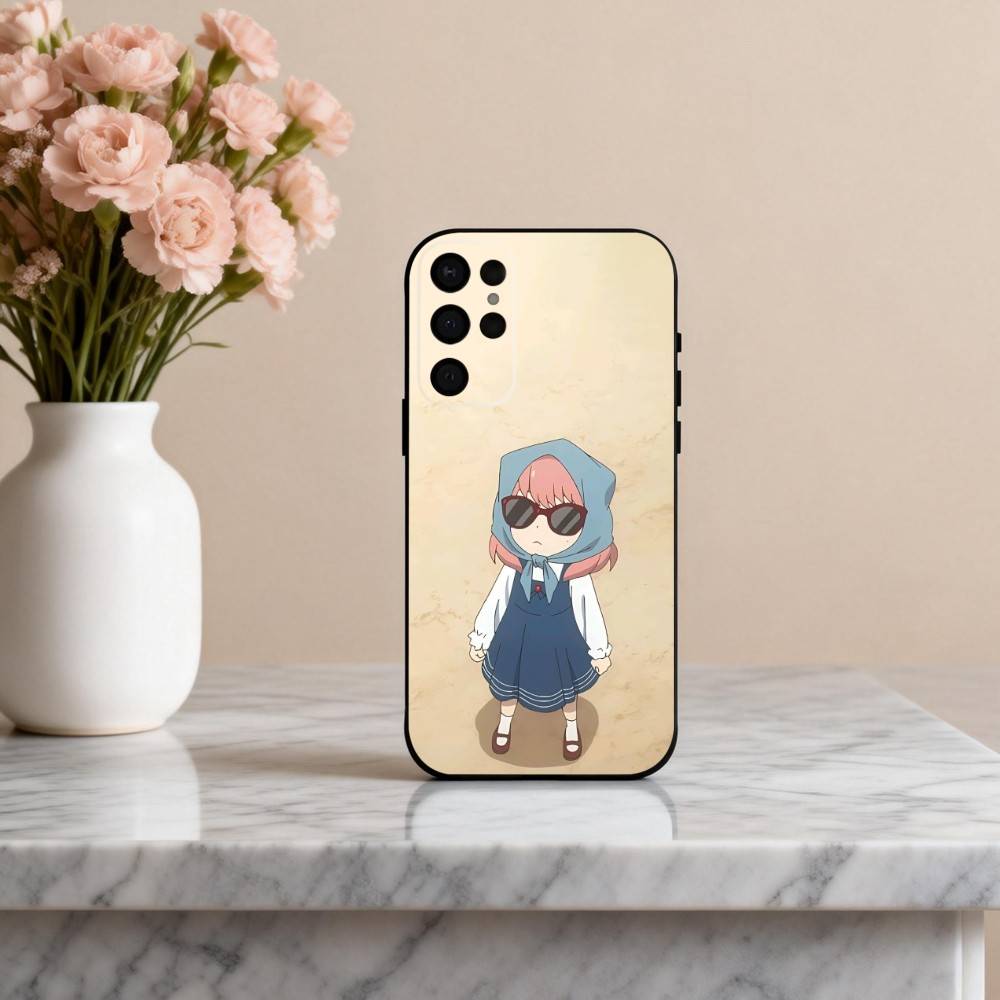 S-Spy X F-Family-Y A-Anime  Phone Case For Samsung S25,S24,S21,S22,S23,S30,Ultra,S20,Plus,Others Soft Black Case