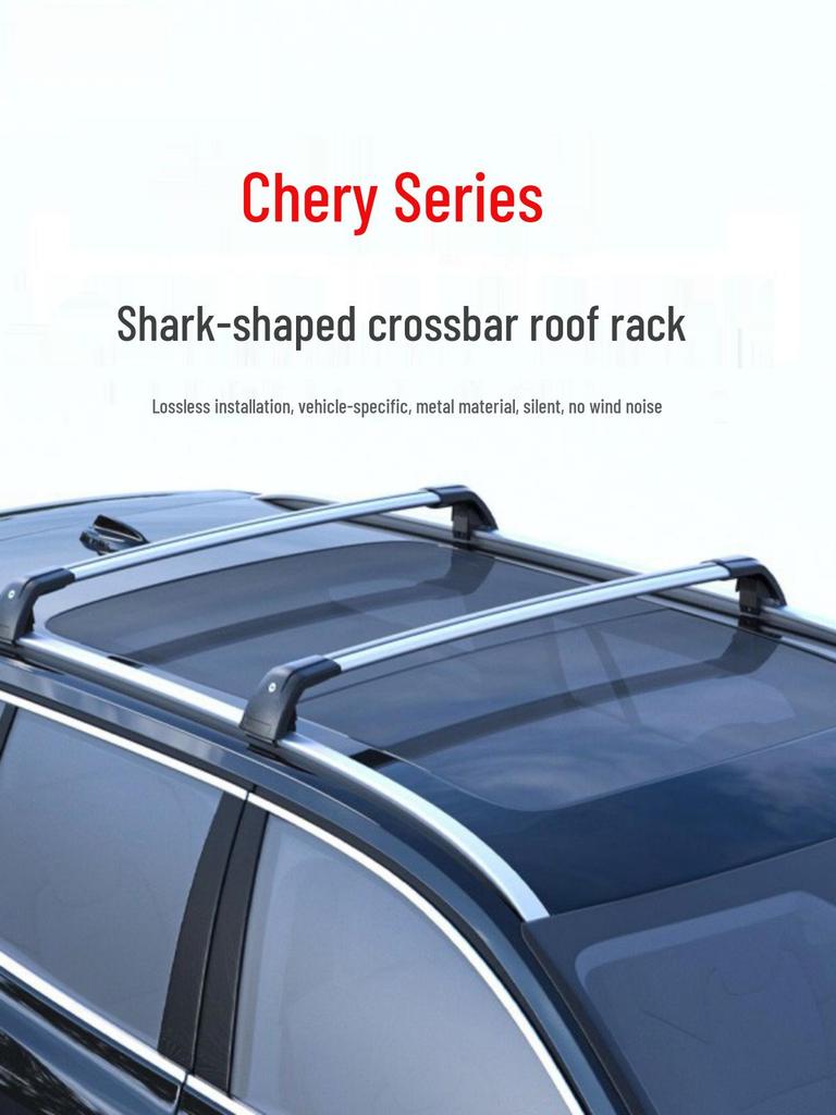Aluminum Roof Rack Crossbars for Chery Tiggo 3X/5/7/8/9: Convert to Luggage Boxes and Frames
