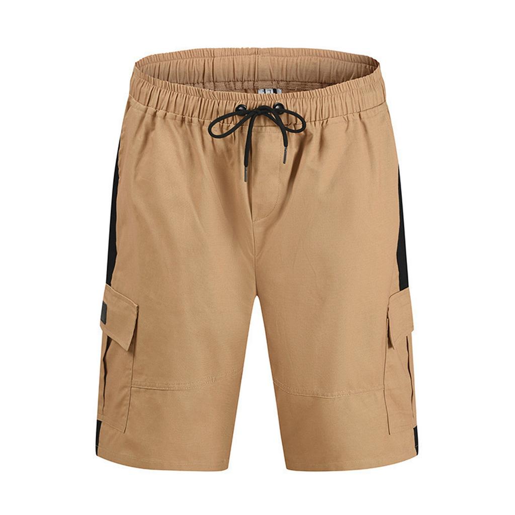 Men's Sports Pocket Work Clothes Casual Loose Shorts Casual Jogging  Drawstring Shorts
