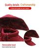 Grandma's Embroidered Velvet Hooded Jacket - Thick, Warm Cotton Padded for Middle-Aged and Elderly Women