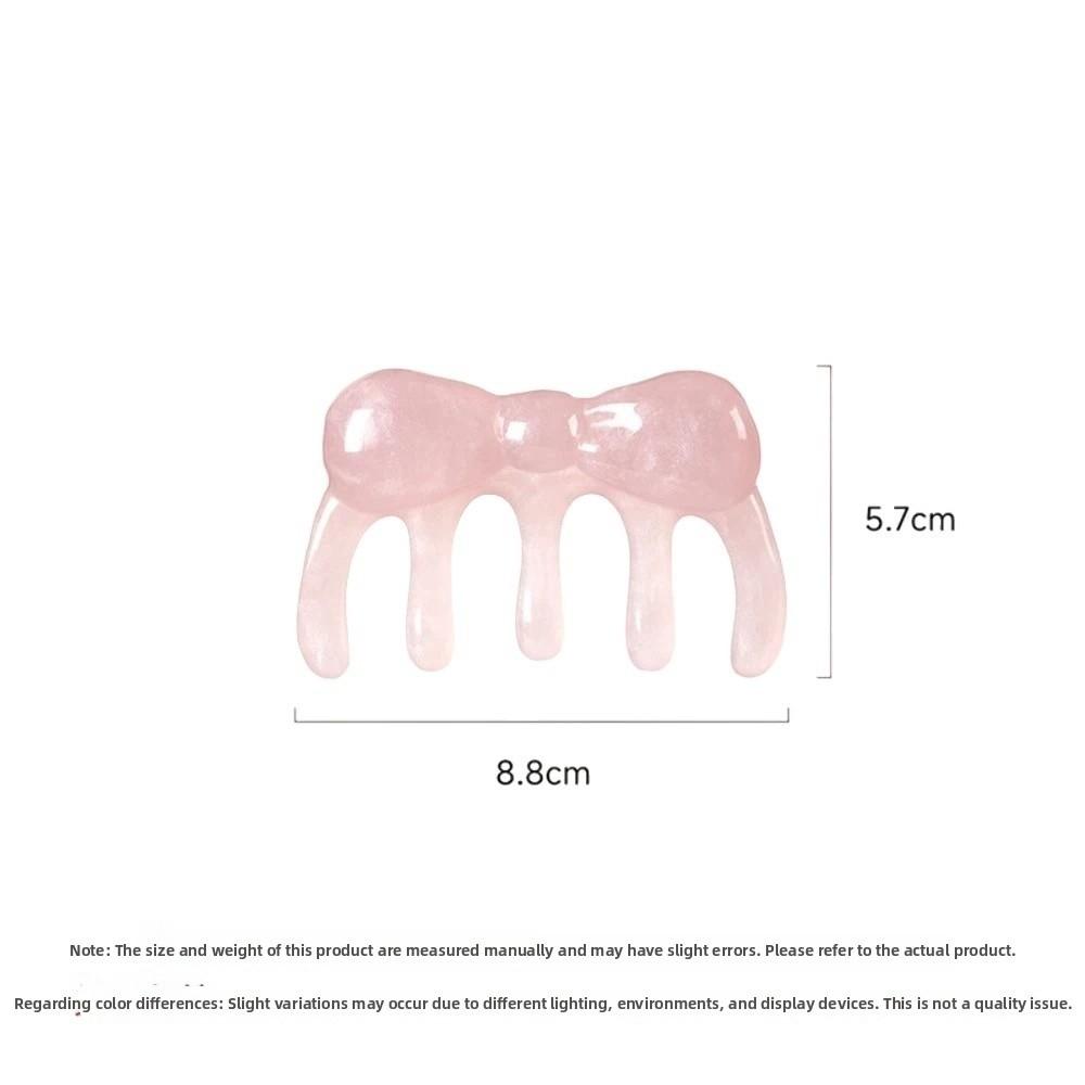New Pink Massage Comb Multifunctional Blood Circulation Body Meridian Massage Anti-Static Scraping Scalp Massage Tool