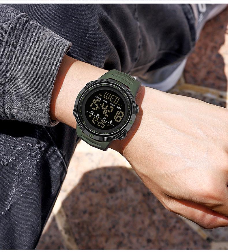 Sanda Luminous Waterproof Sport Wristwatch - Fashionable, Simple, Versatile, and Perfect for Students.