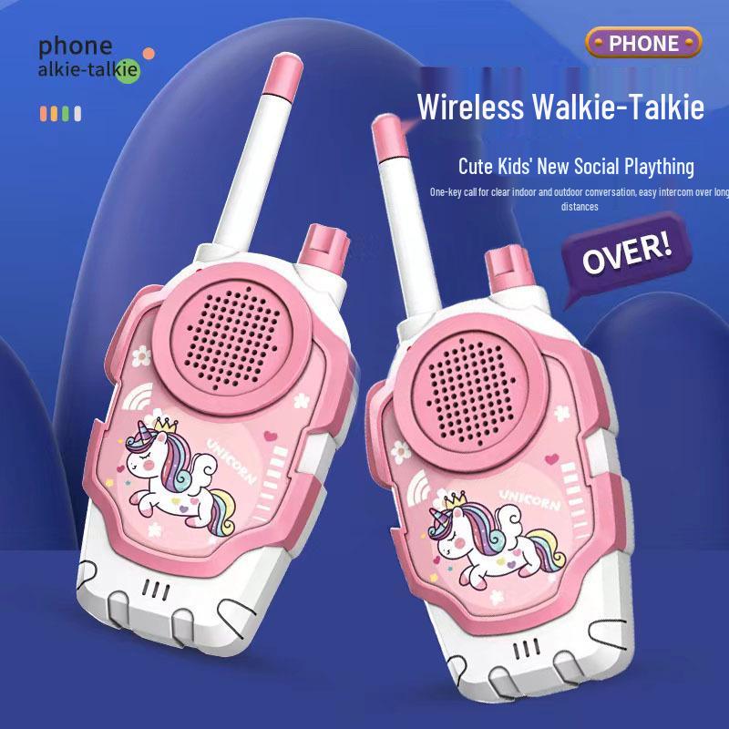 Children's Walkie-Talkies: Long-Distance Role-Playing & Educational Outdoor Toy - Perfect for Girls' Birthday Gifts