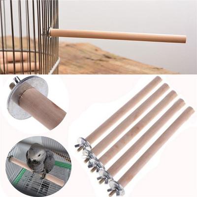 Parrot Birdcage Branch Perch Solid Wood Standing Pole Grinding Claw Mouth Stick