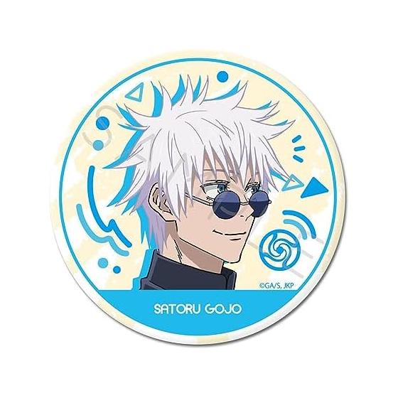 Jujutsu Kaisen Kaidama Tamaori Satoru Gojo 3way tin badge 75mm YA