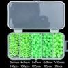 375Pcs Sea Fishing Lures Floating Fishing Tackles Tool Fishing Beads Soft Beads Fishing Eggs Fishing Accessories