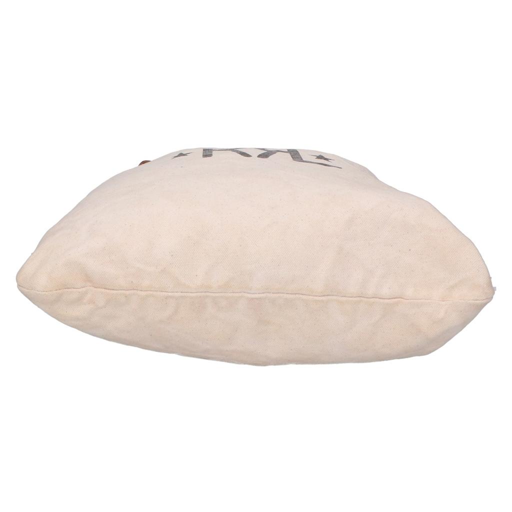 RRL Logo Canvas Leather Handle 2WAY Shoulder Bag Tote Bag Off whiteUsed