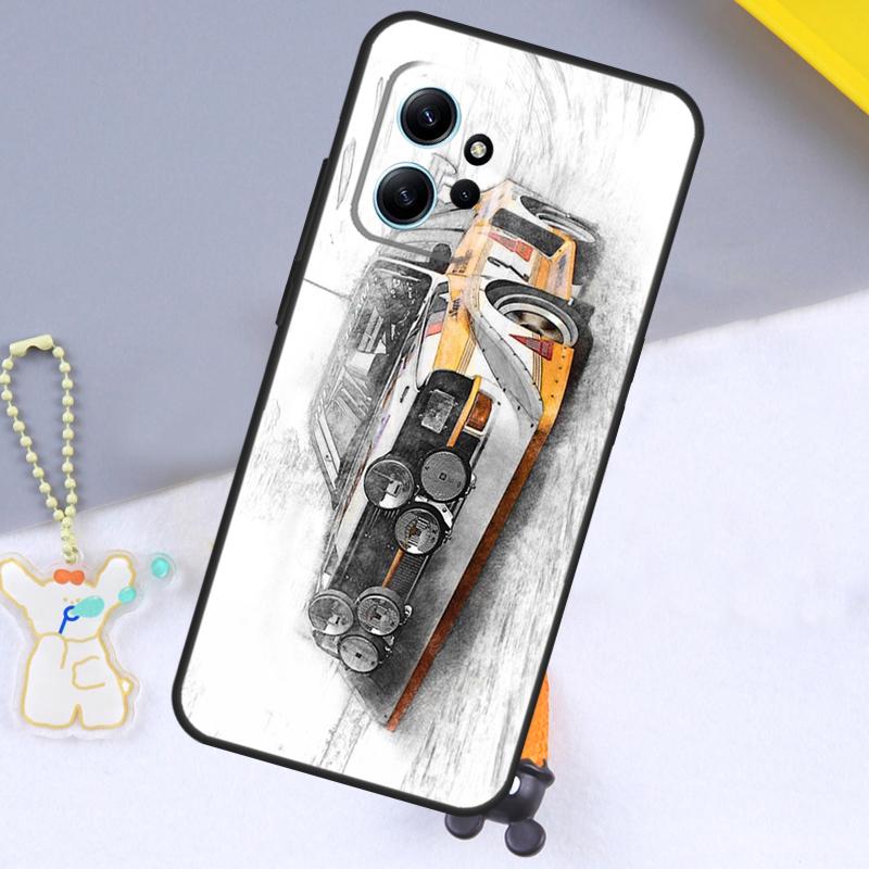 Sports Drift Car Case For Xiaomi Redmi Note 11 10 9 8 12 Pro 10S 11S 12S Cover For Redmi 12 9C 10C 12C 13C