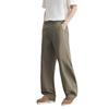 MUS American old money retro straight casual pants men's spring new loose drape splicing retro long pants men