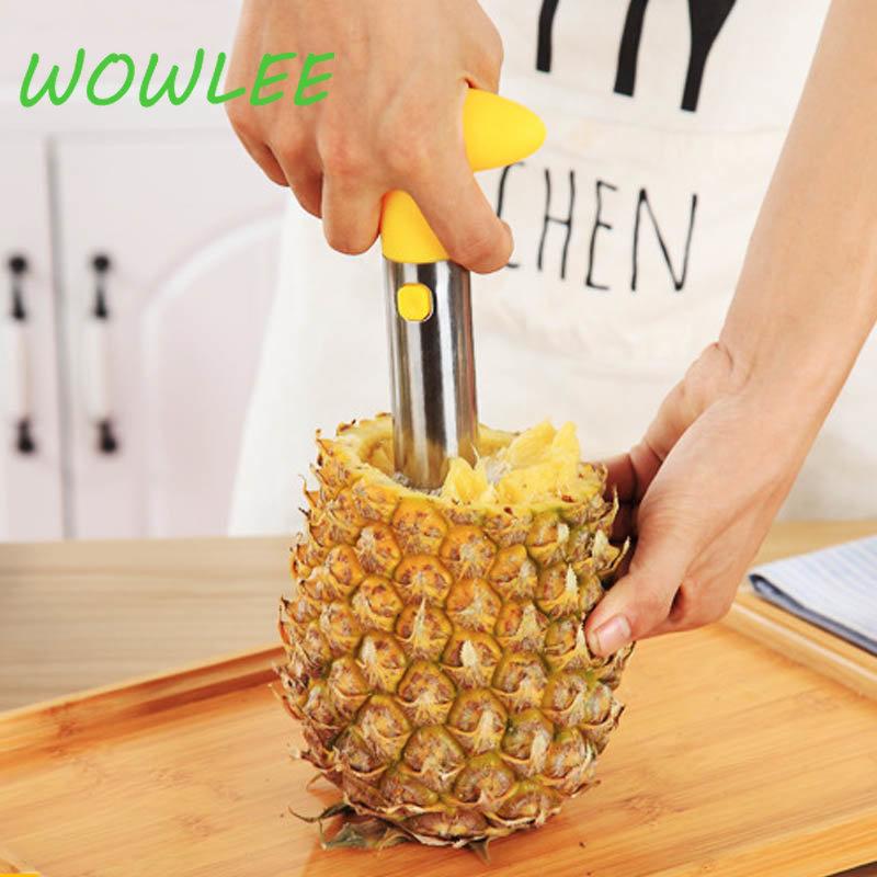 Fruit Pineapple Corer Slicers Peeler Parer Cutter Kitchen   Easy Tool Stainless Steel or Plastic