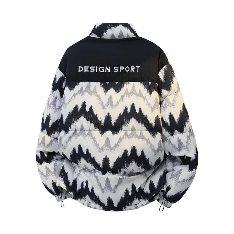 NASA MARVEL Men's Padded Stand-Collar Jacket