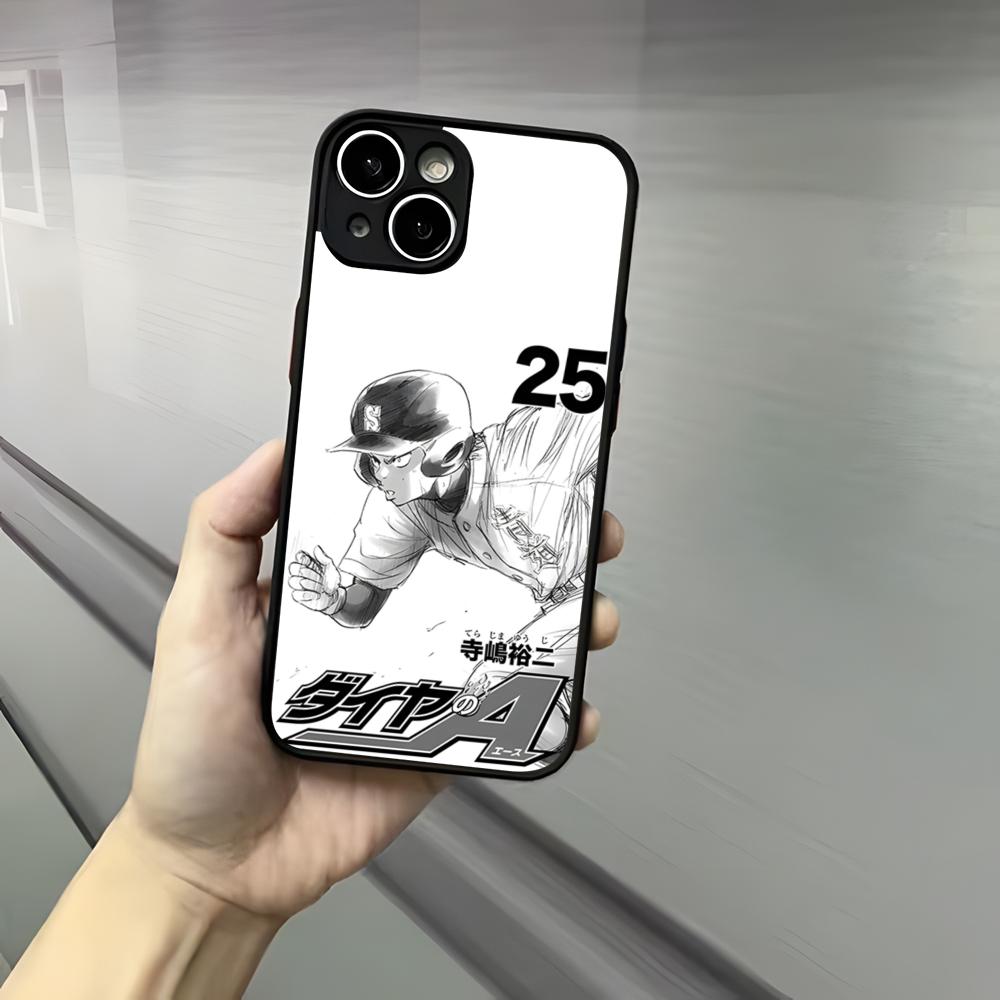 Anime Aces Of D-Diamonds Handyhülle Für Iphone 17 16 15 14 13 12 Pro Max Xr Air Plus Hautgefühl Schwarze Hartschalenabdeckung